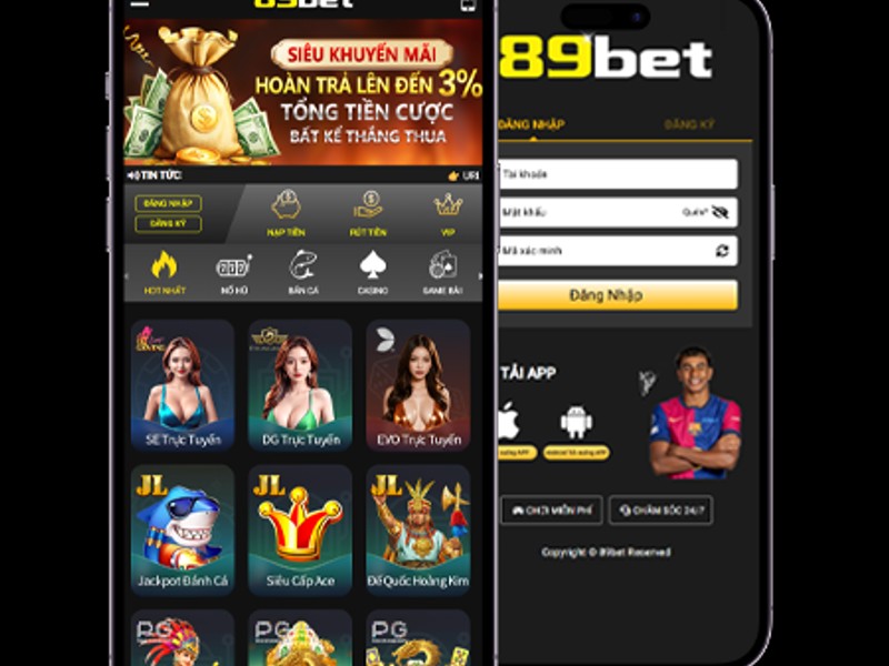 Màn hình đăng nhập tài khoản 23win