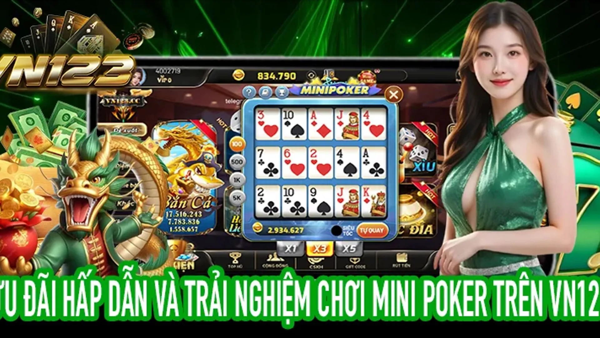 Hình ảnh các phương thức gửi tiền an toàn tại Nổ Hũ 23win