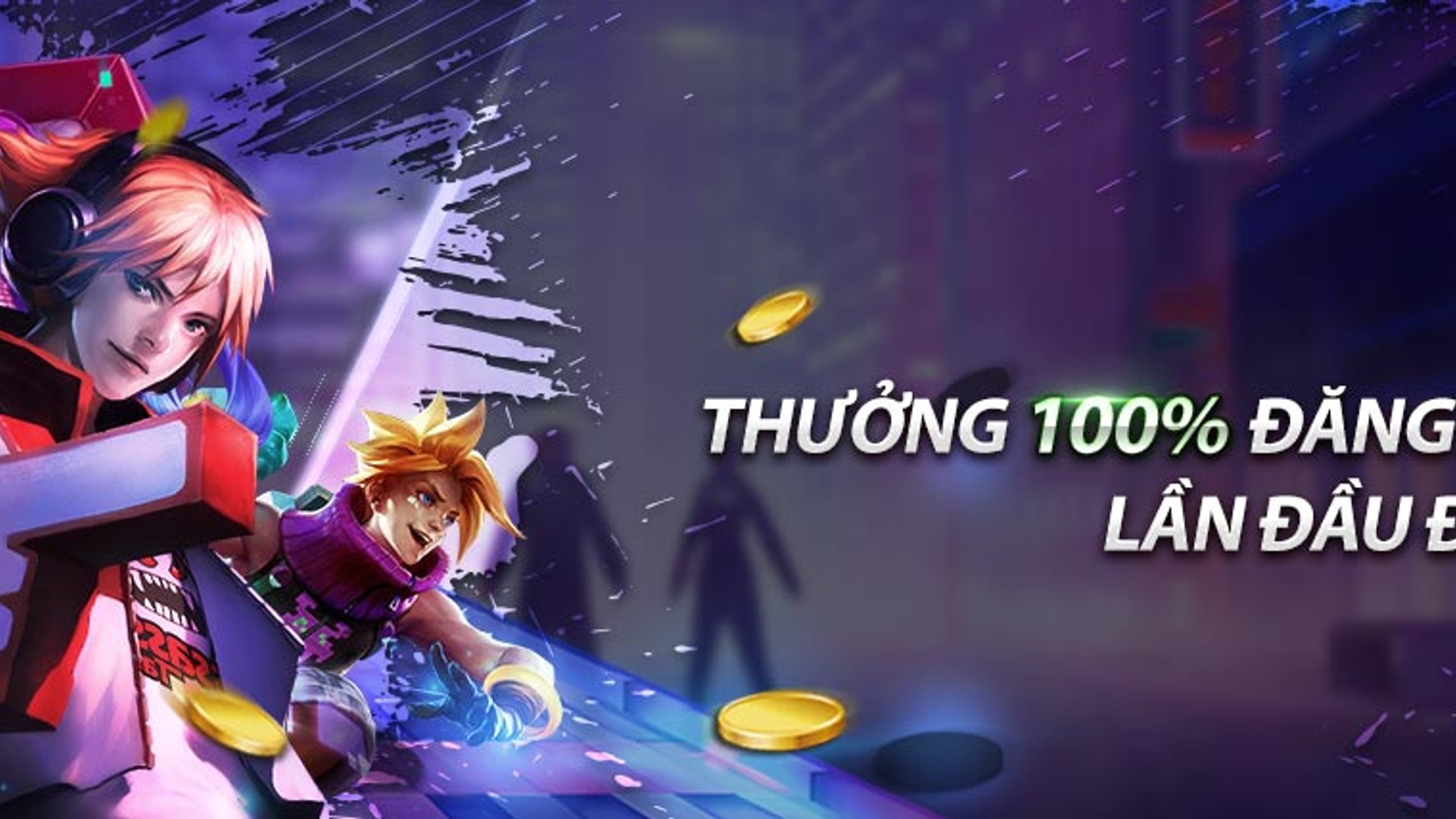 Hình ảnh tiền vàng và quà tặng chào mừng tại nổ hũ 23win