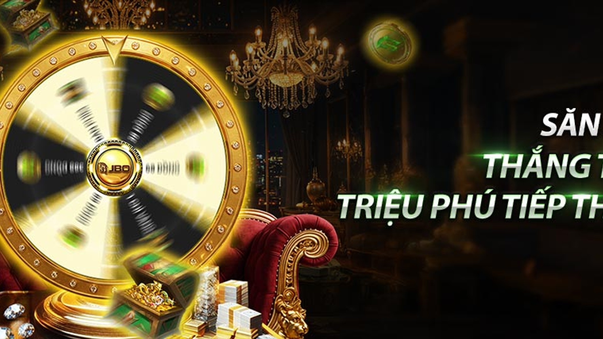 Banner quảng cáo hoàn trả hàng ngày Nổ Hũ 23win với tiền vàng, chip casino và biểu tượng nổ hũ